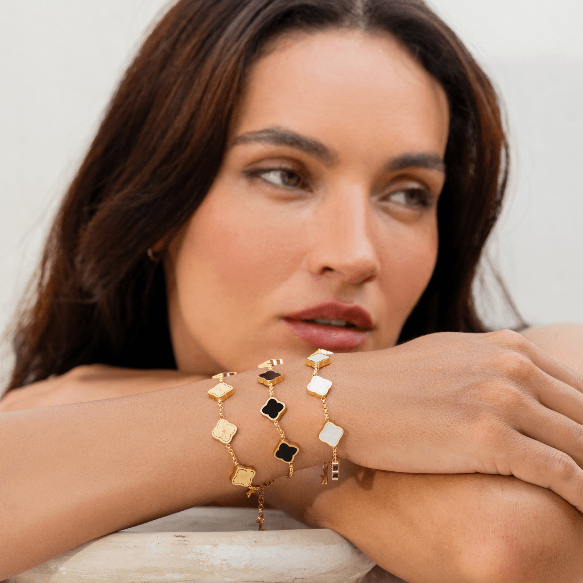 Celine Clover Bracelet