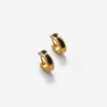 Enamel Stripe Earrings