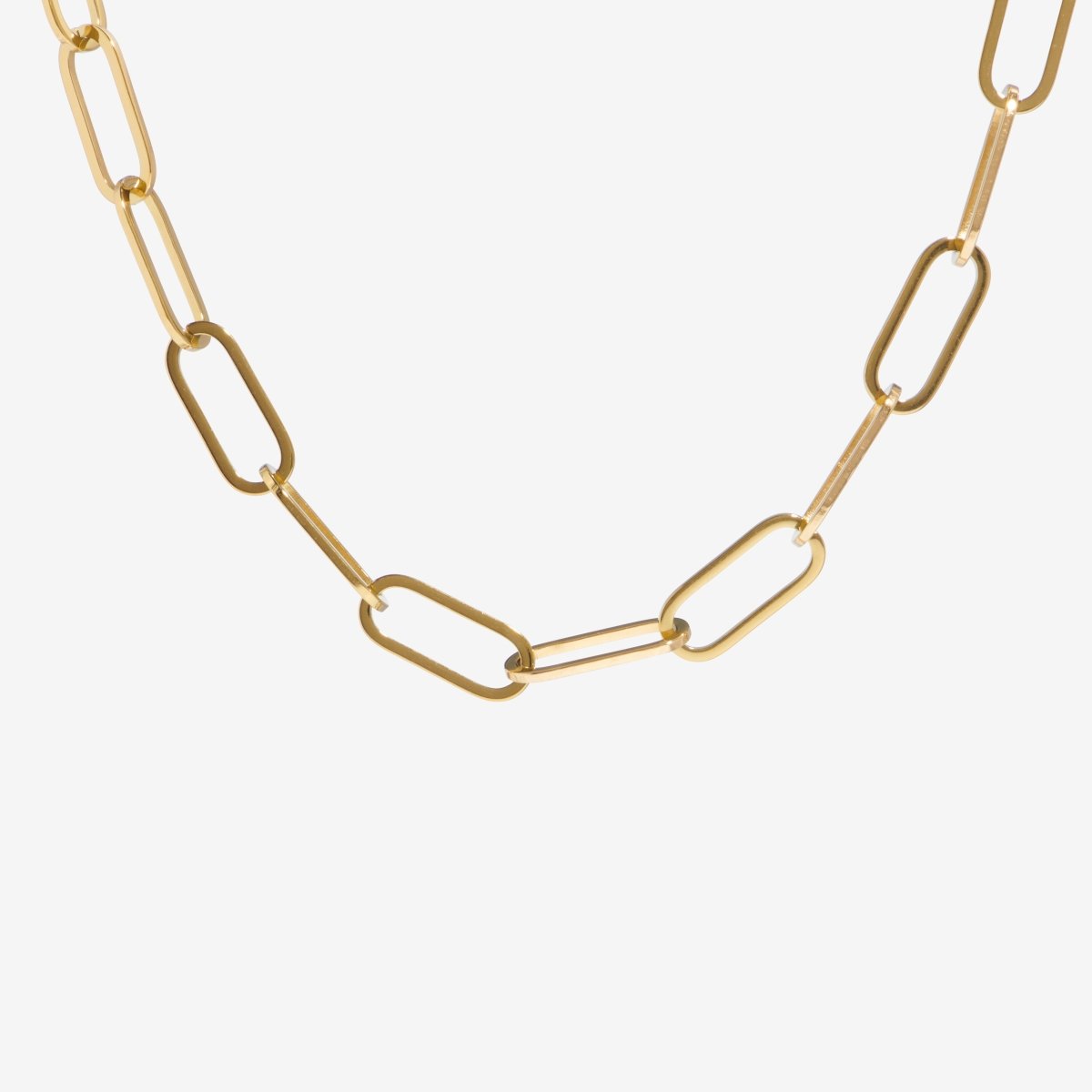 Paperclip Link Necklace